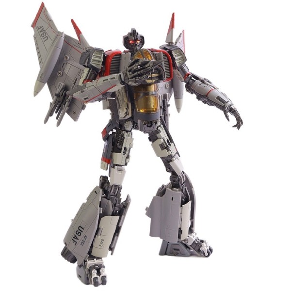 Thunder Warrior Blitzwing Transformation Masterpiece Action Figur Legetøj Film Model