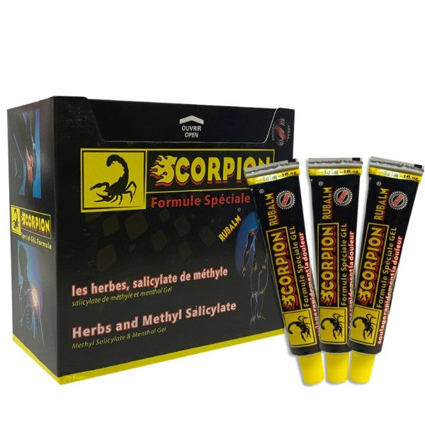 12 stykker Skorpion Gift Smerte Salve Neuralgi Syre Stase Gigt Gigt led creme