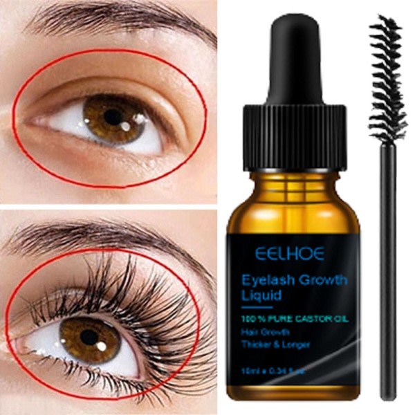Ögonfrans tillväxt serum 7 dagar snabb ögonfransar förstärkare längre tjockare fyllare fransar ögonbryn lyft