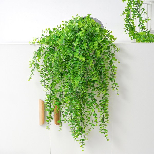 Kunstig plante ranker vegg hengende rotting blader grener utendørs hage  hjem dekorasjon plast falsk silke blad d25b | Fyndiq