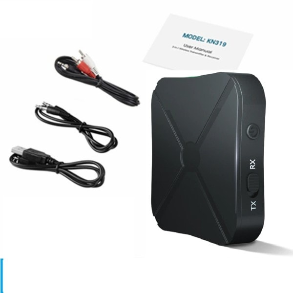 Bluetooth 5.0 4.2 vastaanotin ja lähetin ääni musiikki stereo langaton sovitin RCA 3,5 mm AUX liitin