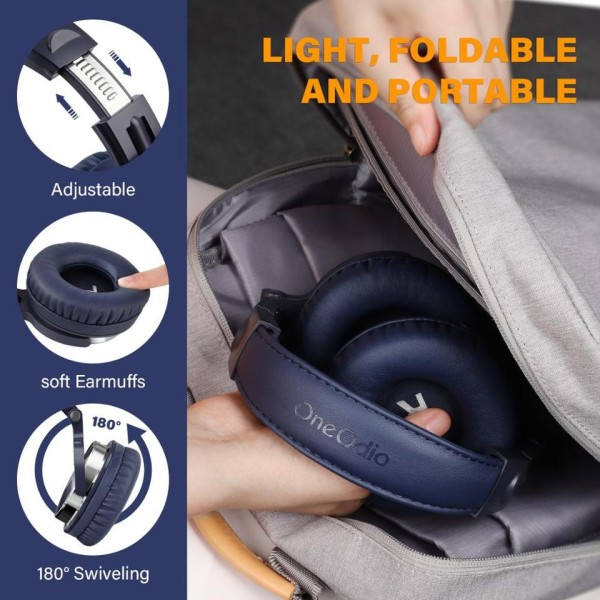 Kablet DJ Hovedtelefoner Bas Stereo Gaming Headset Med Mikrofon Til Telefon Studio Monitor Hovedtelefoner