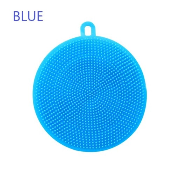 Multifunktion Silicone Skål Skål Rengøring Børste Skurepude Gryde Pande Vaske børster