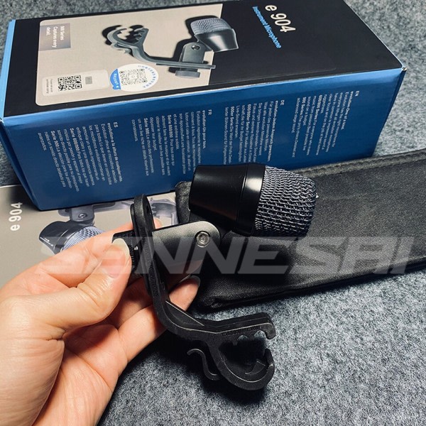 Tom Snare Trumma Mikrofon Evolution Series Cardiooid Instrument Mic Med Klämma Arm Fäste