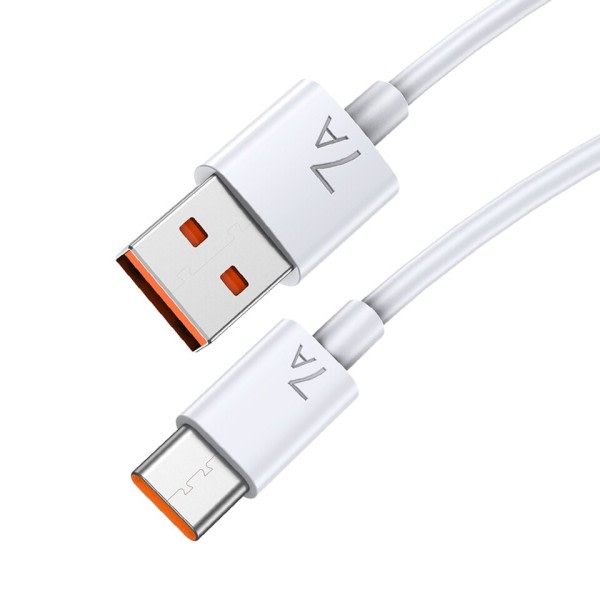 7A 100W USB Typ C supersnabb laddning kabel för Huawei P40 P30 snabb laddning data sladd