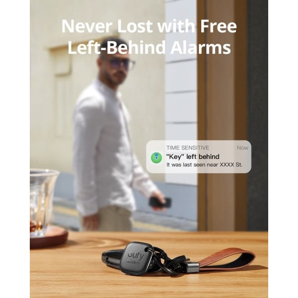 Turvallisuus SmartTrack Link Toimii Applen Find My Key Finder Bluetooth Trackerin kanssa
