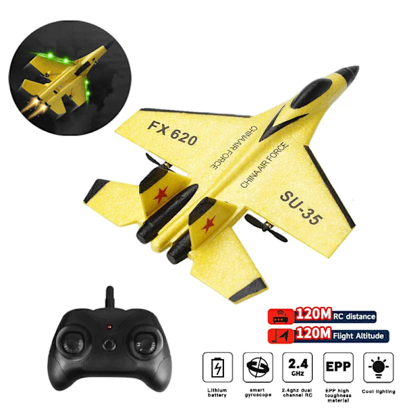 RC Foam Aircraft SU-35 Plane 2.4G Radio Control Svævefly