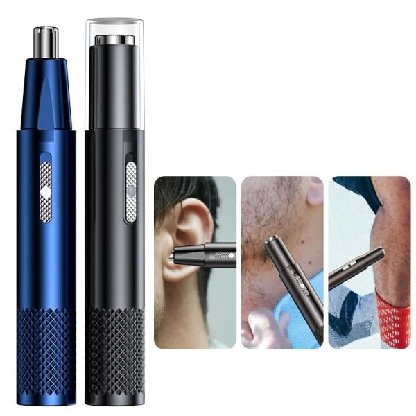 Elektrisk Næse Hår trimmer Mænd's Næse og ørefjerner automatisk vaskbar elektrisk barbering værktøj