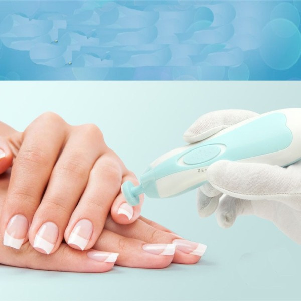 Multifunktionell Elektrisk Baby Nageltrimmer Baby Nagel Fil klippare Tår Fingernagel Kutter Trimmer Manikyr Verktyg Set