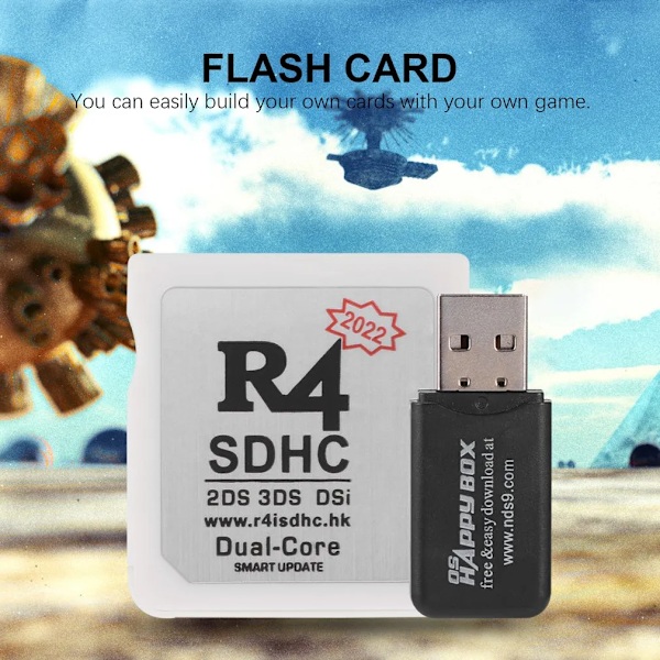 Adapteri Suojattu Digitaalinen Muisti Kortti Palattava Kortti Peli kortti Flashkortti Kestävä Materiaali Kompakti Ja Kannettava Flashkortti