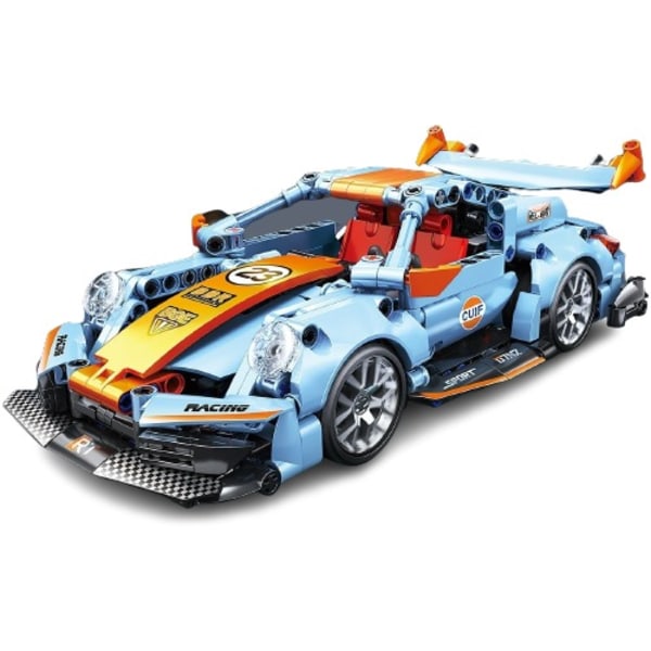 Bygning klodser City Speed Bil Festlig Gave Give Racing Køretøj med Super racere Klodser legetøj