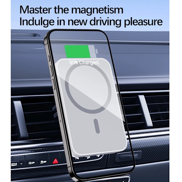 Magnetisk Bil Trådløs Oplader Til iPhone