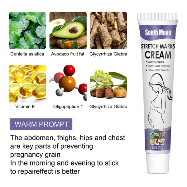 Stretch Mark Fjerning Cream White Stretch Mark Fjerner