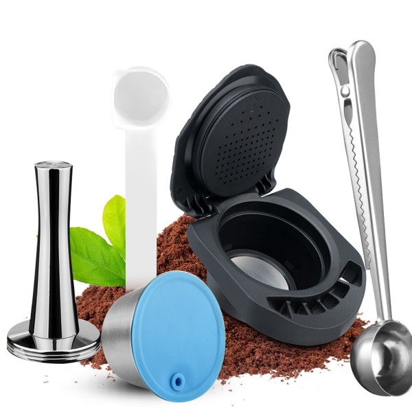 Påfyllbar adapter for Dolce Gusto Kaffe Kapsel Nescafe  Gjenbrukbar Kapsel
