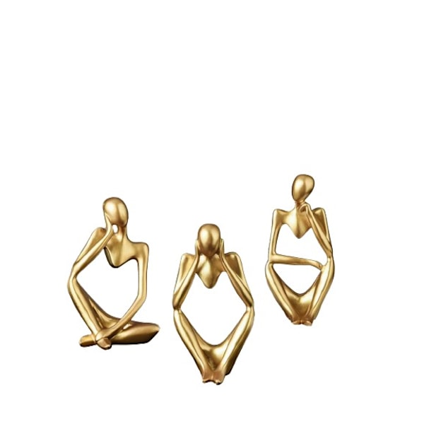 Nordisk Lätt Lyx Stil Abstrakt Figur Hem Dekoration Ornament Mini Format Hantverk