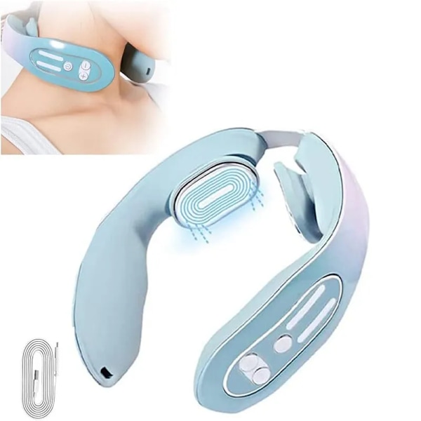 Nacke massage cervikal massage instrument mikro ström puls vibration knådning och nacke sjukgymnastik
