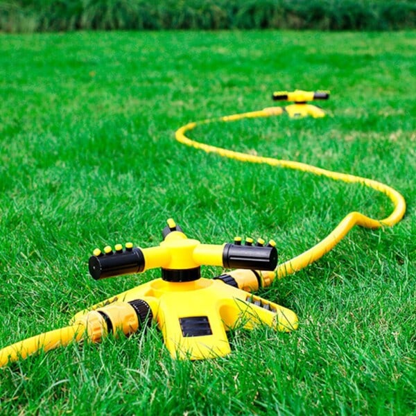 360 grader automatisk vann sprinkler hode justerbart hage forsyning spray dyse