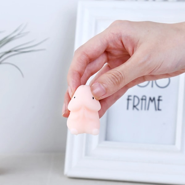 Penis Dick Shape Toy Långsam Rising Stress Lättnad Leksaker Långsam Rebound PU Dekompression Koppla av Tryck Leksaker