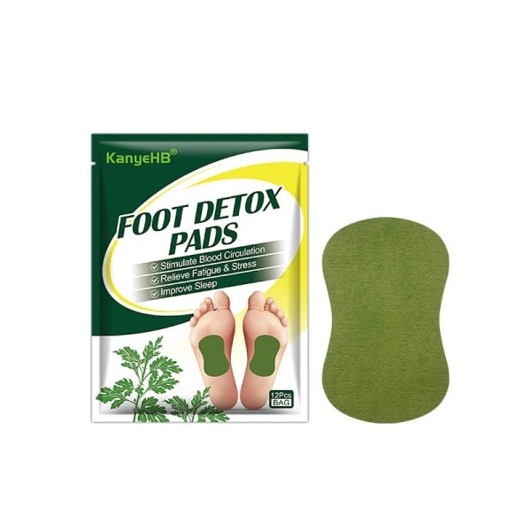 12kpl Detox jalka laastarit Myrkytykset Toksiinit jalka tyynyt syvä puhdistus liima jalka hoito laastari