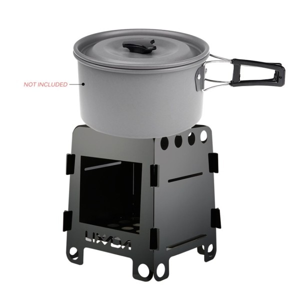 Vikbar ved spis utomhus spis portabel utomhus picknick kock grill brännare titan camping spis