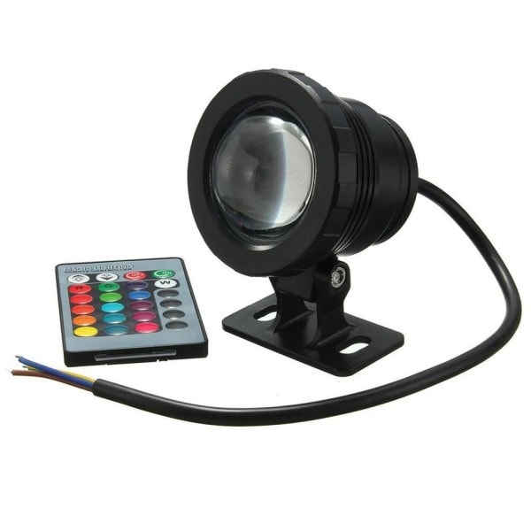 Vedenpitävä 10W RGB LED valo Puutarha Suihkulähde allas lampi kohdevalo Super kirkas vedenalainen valo lamppu