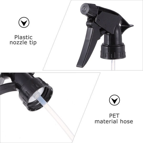 10 st sprutor munstycke för vattning sprutning dimma spray munstycke plast spray huvud