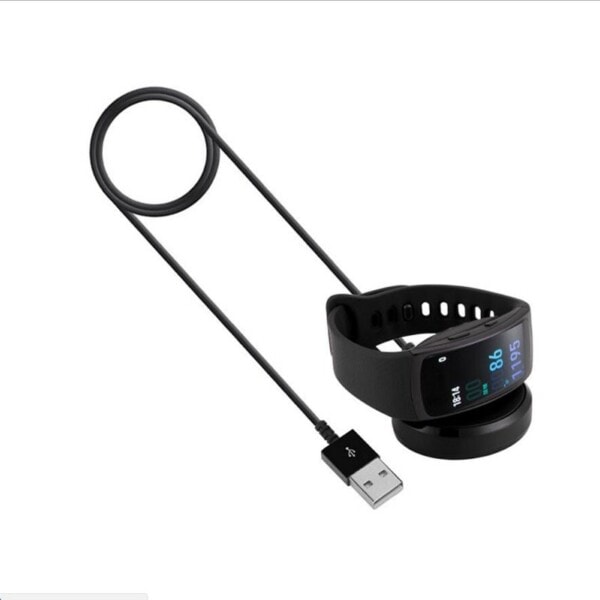USB Dokk lader adapter for Samsung Galaxy Gear Fit Smart armbånd armbånd lade kabel ledning stativ