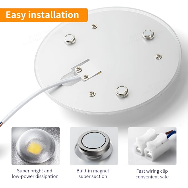 36W LED Ring PANEL Cirkel Ljus