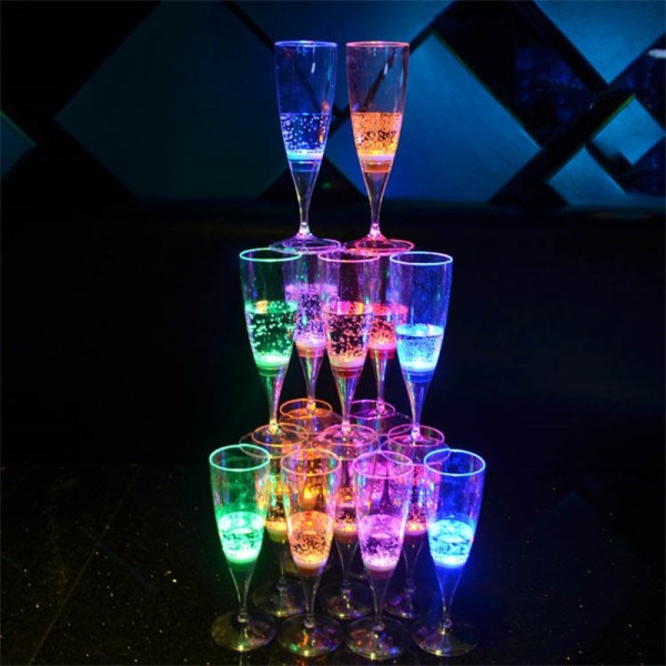 LED vin champagne plastik kop vand induktion LED lysende kop