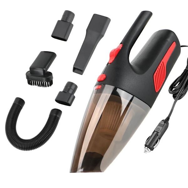 Super Sug Våt/torr Dubbelbruk Handhållen Bil Vacuum 120W 12V 5000PA för Bil Hem