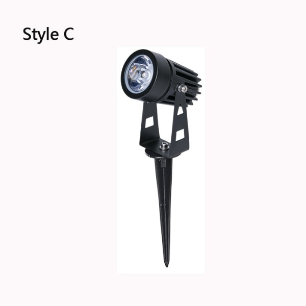 Utendørs Spike Plen Lampe Vanntett Belysning Led Lys Hage Sti Spotlights