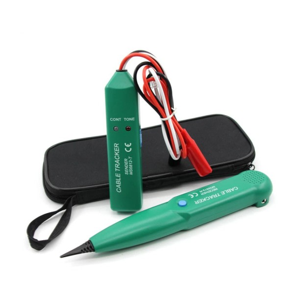 MS6812 Cable Car Tracker Tester Professional Line LAN Detector UTP STP Telephone Wire Tracer