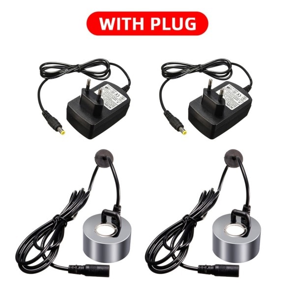 2st 45mm 24V ultraljud luftfuktare mini dimma makare