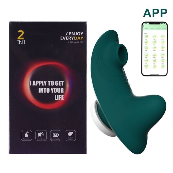 Bluetooth Vibrator For Kvinder Fjernbetjening Kontrol Mini Klitoris Sucker