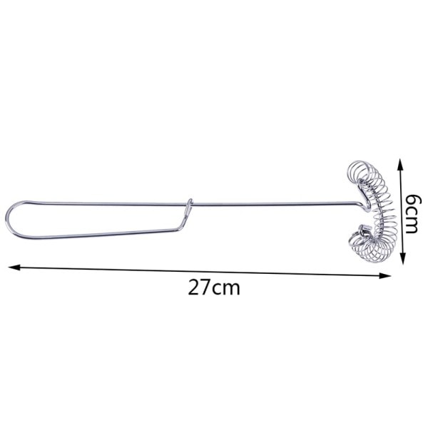 1 st vår ägg omrörare visp bakning bakelse verktyg spiral visp mjölk mixer vispa