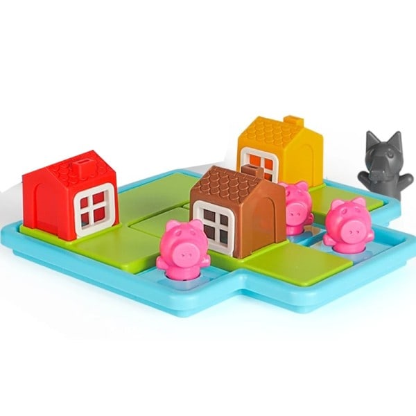 Lille Rød Ridning Hood Smart Hide&Seek Board Spil Med Løsning Skill-Building Pusle