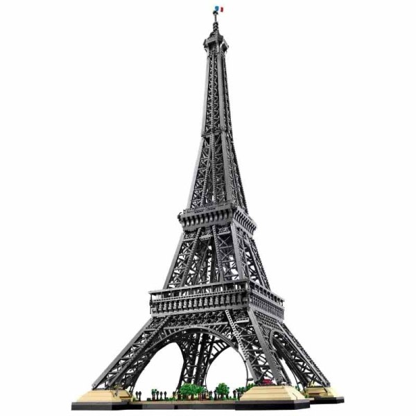 Klassisk Paris Eiffel Tower Creator Expert Montage Byggnad Block Klossar leksak