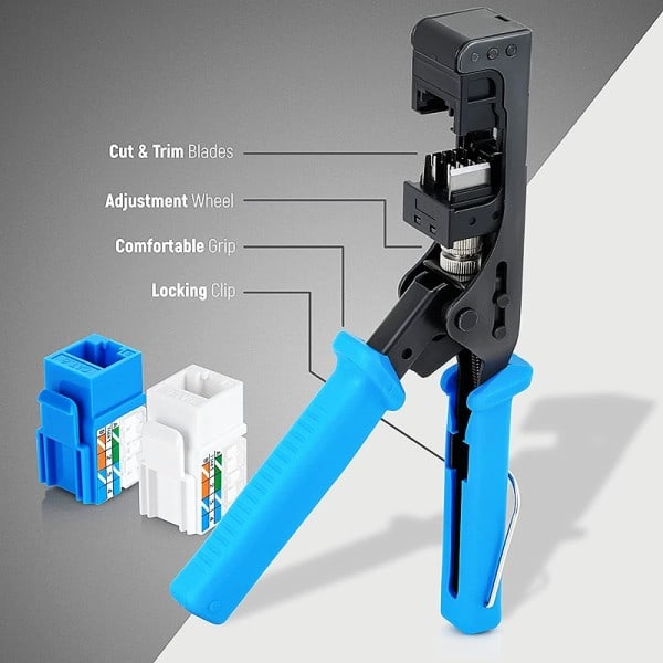 Network Module Wire Cutter RJ45 Module Frame Wire Cutter Verktyg