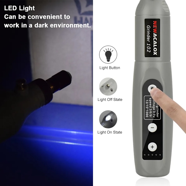 USB laddning Variabel Hastighet Mini Slipmaskin Roterande Verktyg Kit Kvarn Set med 173 bitar Gravering Tillbehör Kit