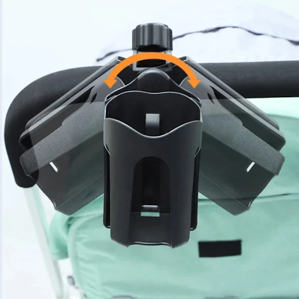 Baby klapvogn vand kop holder med mobil telefon holder