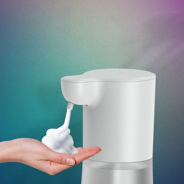 2000mAh USB laddning automatisk induktion skum tvål dispenser smart infraröd beröringsfri hand tvättmaskin