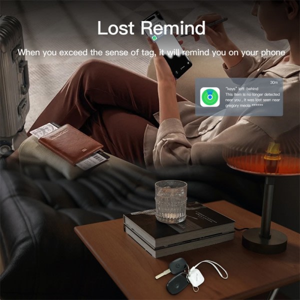 Bluetooth GPS Tracker Apple Airille Tag Vaihto Etsi My to Locate Card