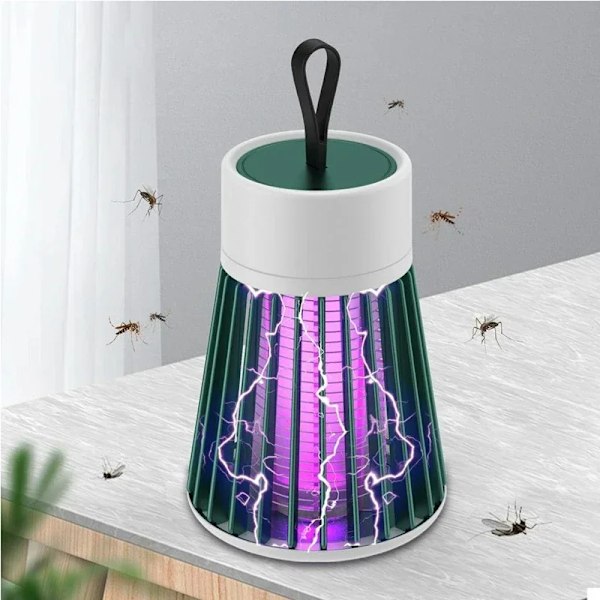 UV Mosquito lamppu USB lataus Anti Mosquito lamppu tuholais ohjaus lamppu(Ei akku)