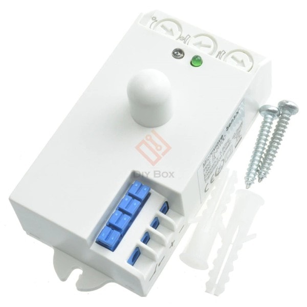 5,8GHz LED Mikrobølge Radar Sensor Lys Switch Menneske Krop Bevægelse Induktion Sensor Controller Switch