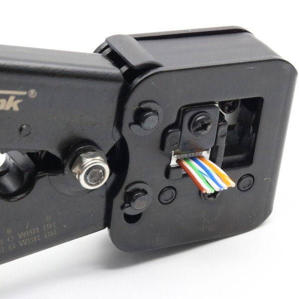 Crimper wire nettverk verktøy tang rj12 cat5 cat6 rj kabel nettverk stripper krympe klemme klip