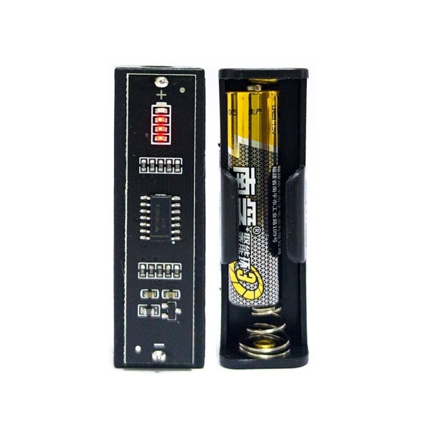 Batteri kapacitet indikator 18650 litium batteri nivåtestare spänning mätare