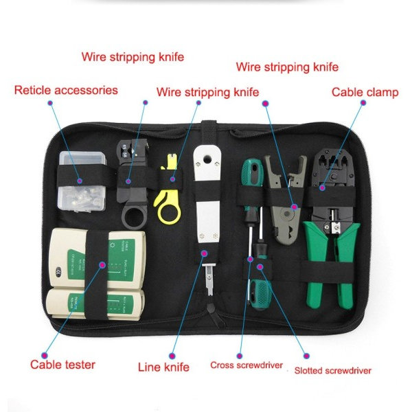 Nettverk kabel klemme tang stripping  Crimping tang/Professional Network Cable Tester