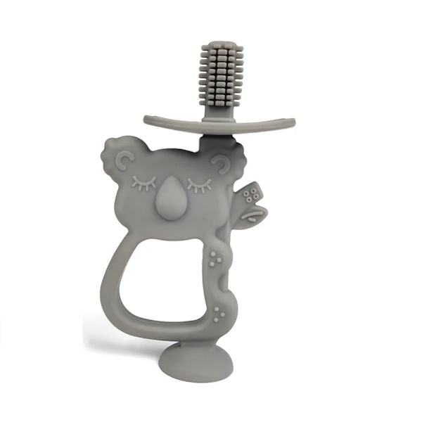 Baby Silicon Trening Tannbørste BPA Gratis Dyr Koala Safe Toddle Binning Tygge Leker