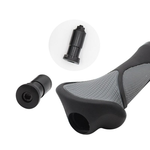 Ergonomiskt Cykel Grips Styre TPR Gummi Hölje Slida Tone Non-Slip MTB Cykling Hand Stöd