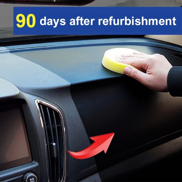 300 ml Bil Plastic Restorer Tilbage To Black Gloss Bil Cleaning Products Plastic Læder Restore Auto Polish